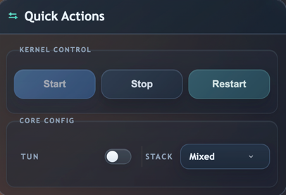 Quick Actions